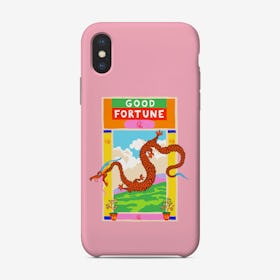 Good Fortune Dragon Pink Phone Case