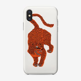 Tiger Pink White Phone Case