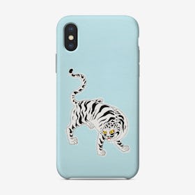White Tiger Phone Case