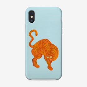Tiger Blue Phone Case