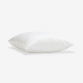 Sateen Pillow Case - White