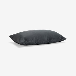 Sateen Pillow Case - Dark Grey