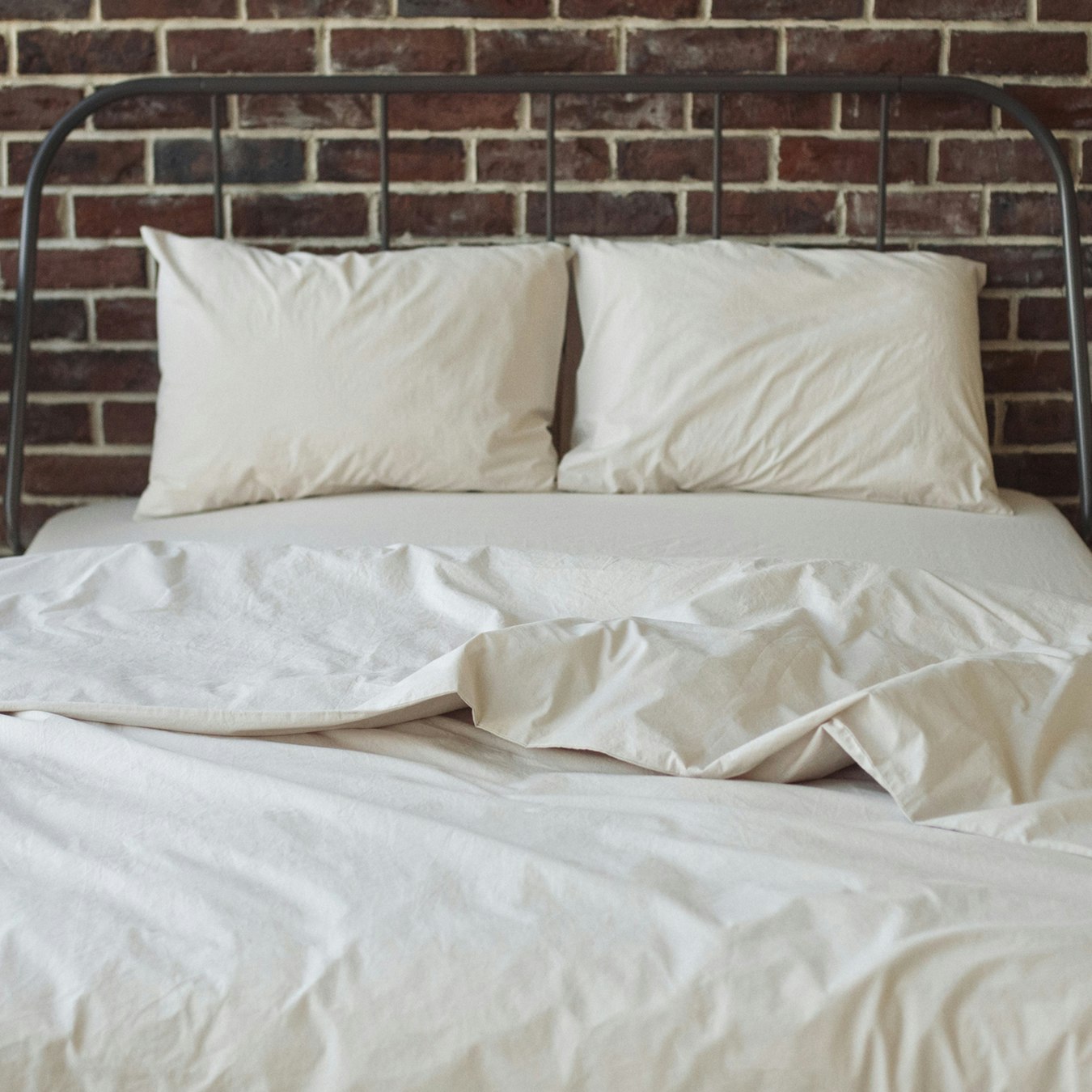 Single Percale Duvet Set (Duvet Cover + Pillow Case) - Baltic Sand
