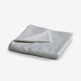 Percale Flat Sheet - Light Grey