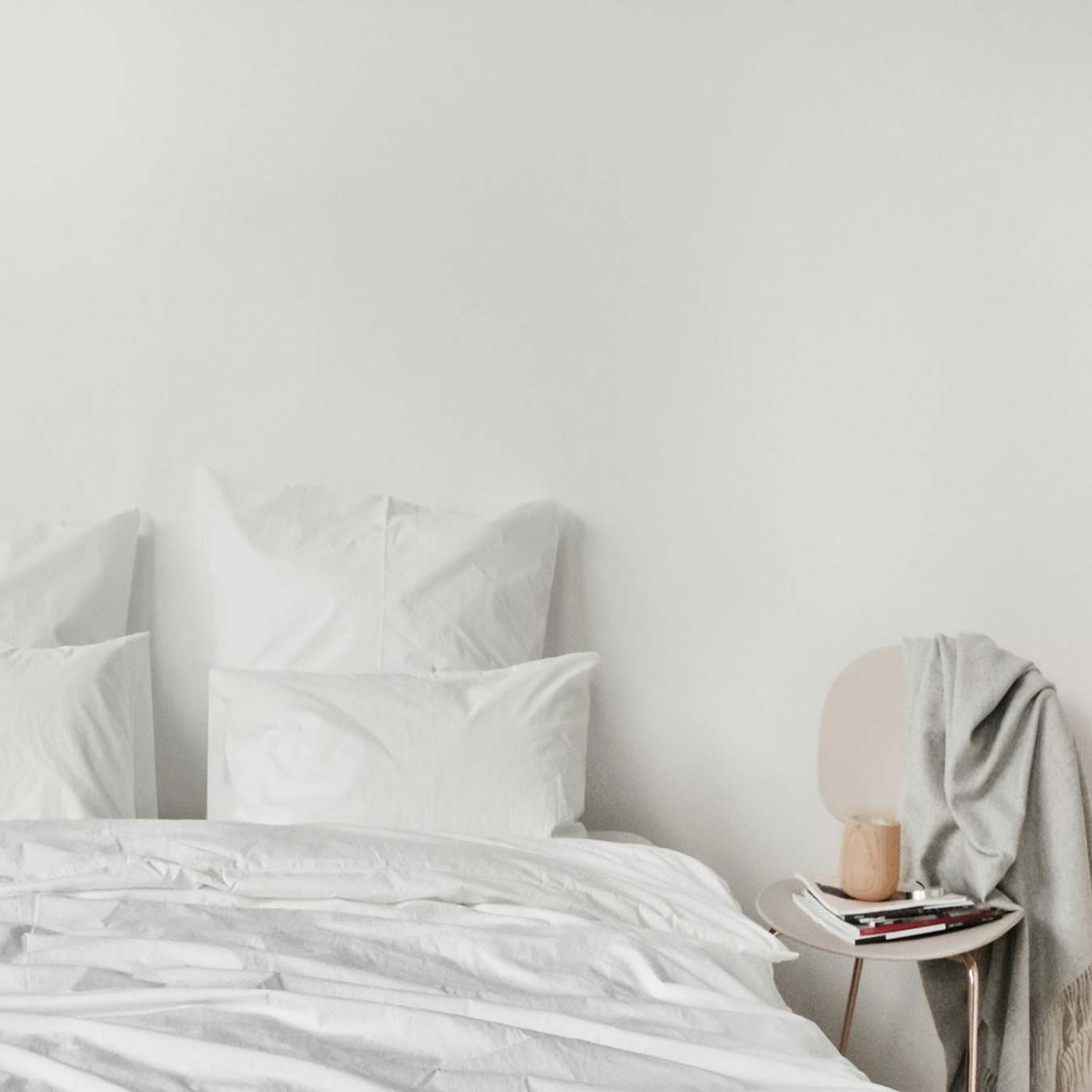 Percale Pillow Case - White