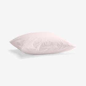 Percale Pillow Case -  Light Pink