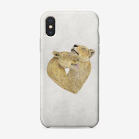 Lioness Lovers Phone Case