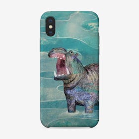 Hippo Phone Case