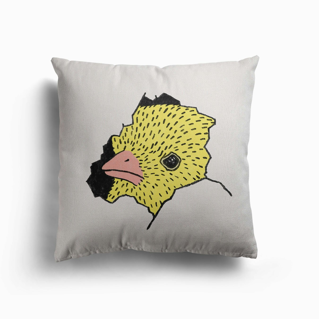 Here's Chicky Canvas Coussin