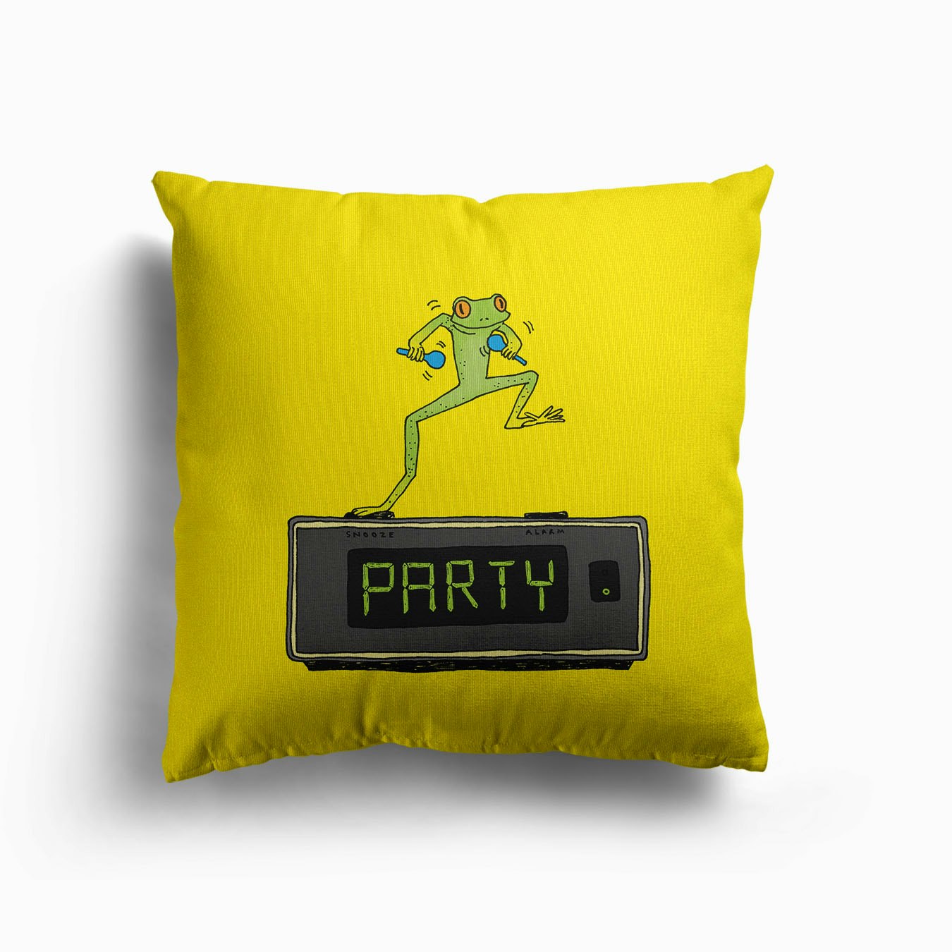 Party Frog Canvas Coussin