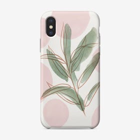 Green Leaves  Phone Case