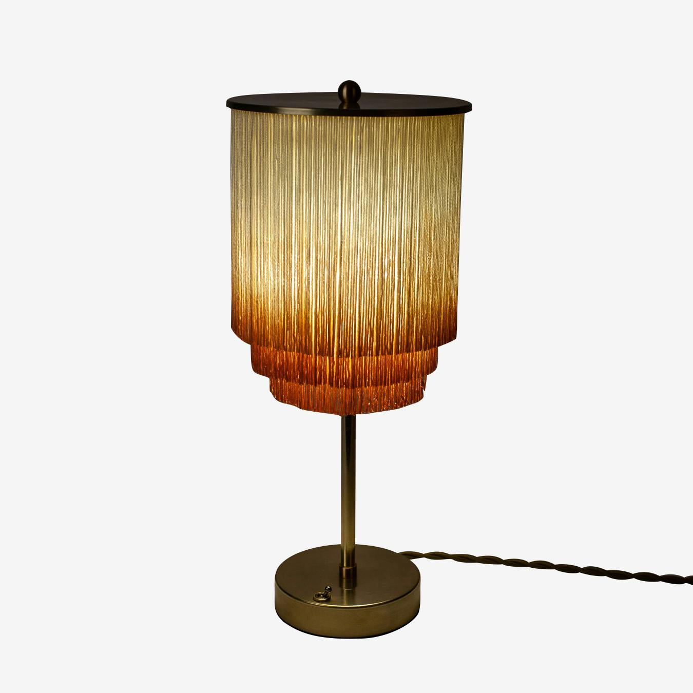 small brass table lamps