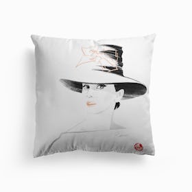 Audrey Hepburn 1  Cushion