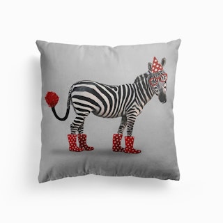 Party Zebra Cushion