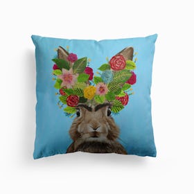 Frida Kahlo Rabbit Cushion