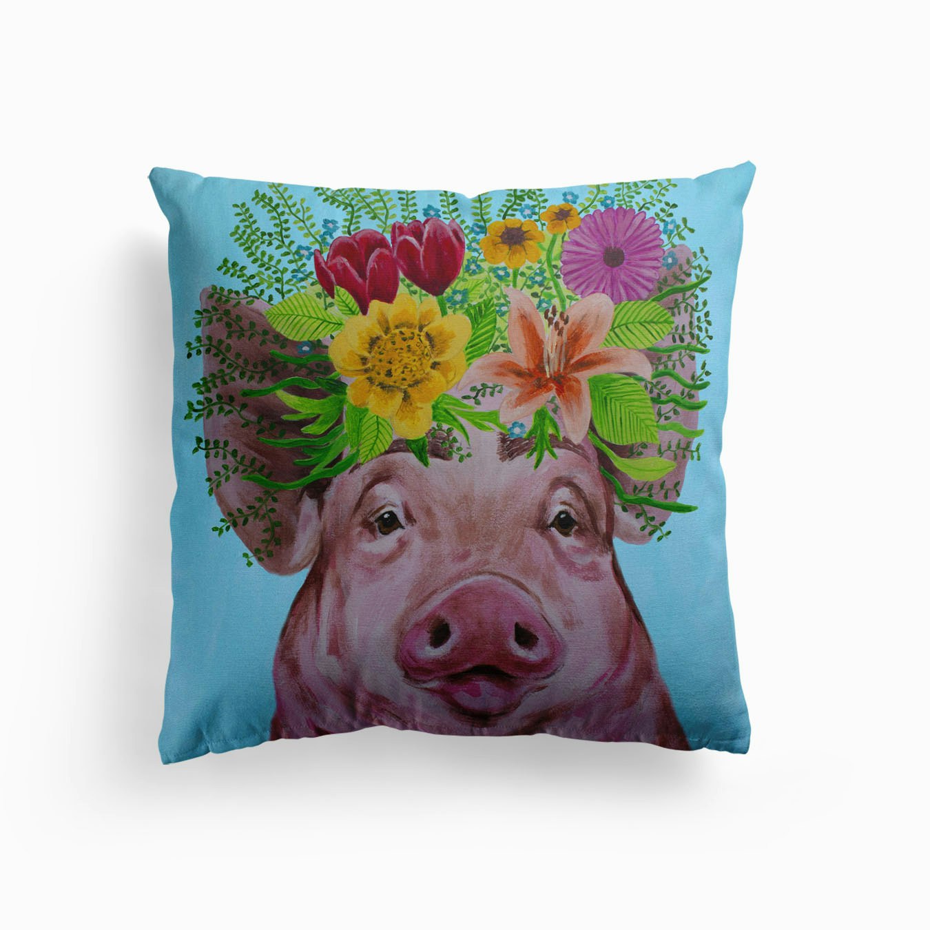 Frida Kahlo Pig Coussin