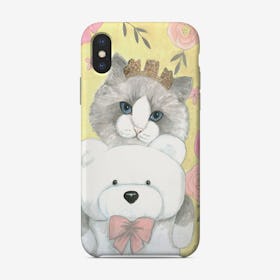 Ragdoll With Teddy Bear Phone Case