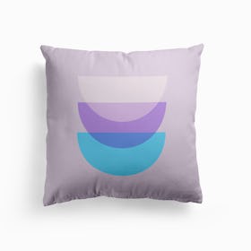 Shapes In Lavender Cushion