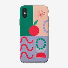 Green And Purple Phone Case