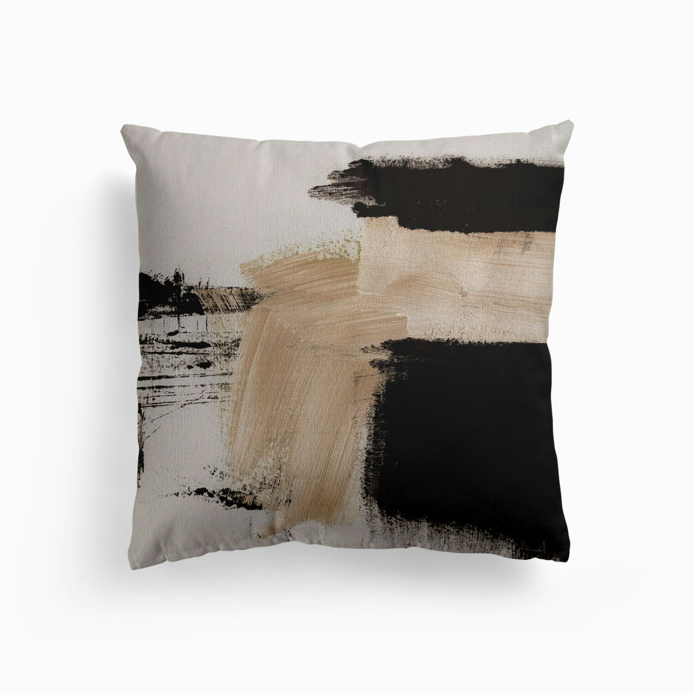 Path Canvas Cushion by Dan Hobday Art