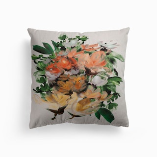 Magnolia Canvas Cushion