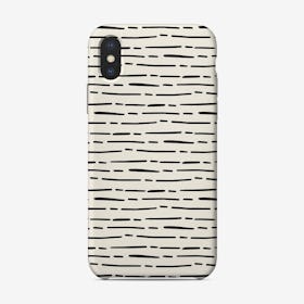 Wonky Lines 01 Phone Case