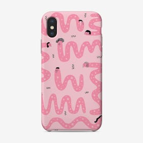 Wiggly Worm Phone Case