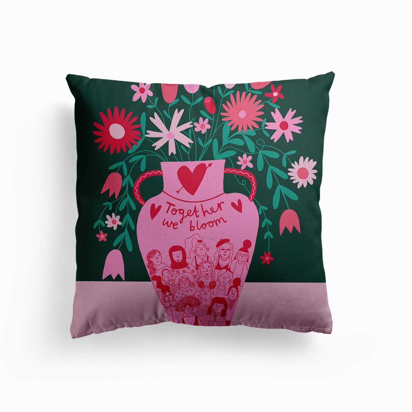 Bloom Canvas Kissen