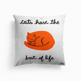 Cats Life Cushion