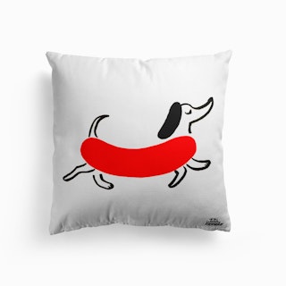 Hot Dog Cushion