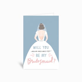 Bridesmaid Greetings Card