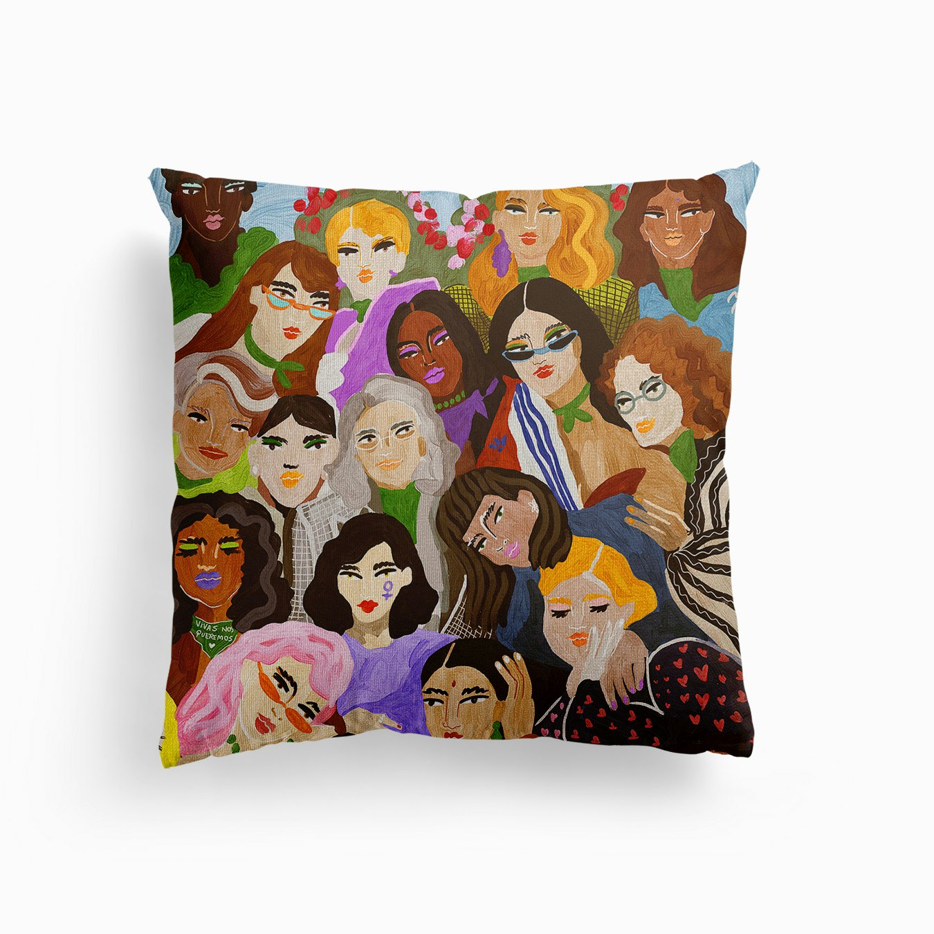 8 De Marzo Canvas Coussin