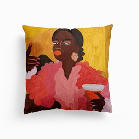Fatou Canvas Cushion