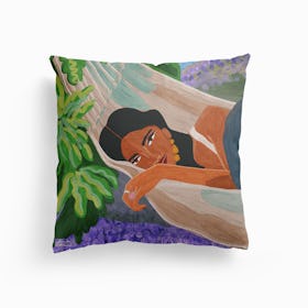 Violeta Canvas Cushion