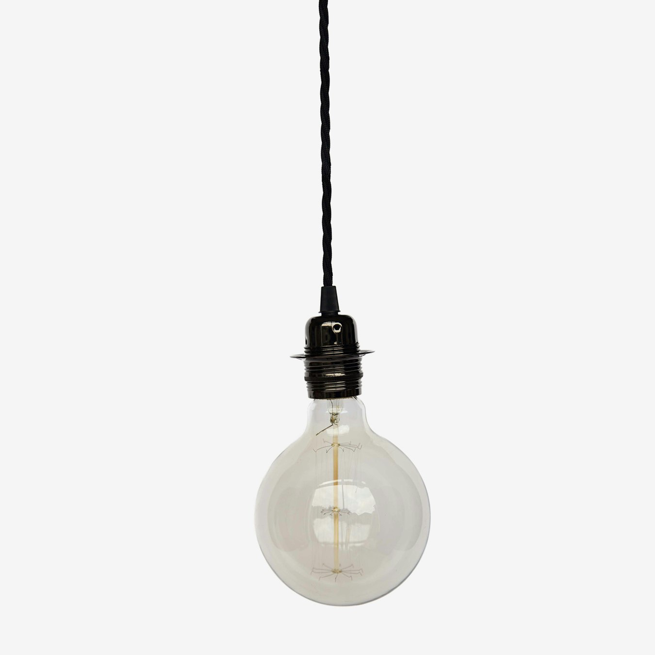 Ceiling Rose Pendant Black By William Watson Fy