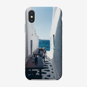 Small Streets Of Mykonos Phone Case