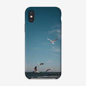 Seaside And Gulls Phone Case