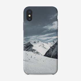 Snow On The Austrian Alps Ii Phone Case