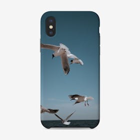 Flying Gulls Phone Case