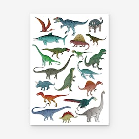 Dinosaurs Art Print