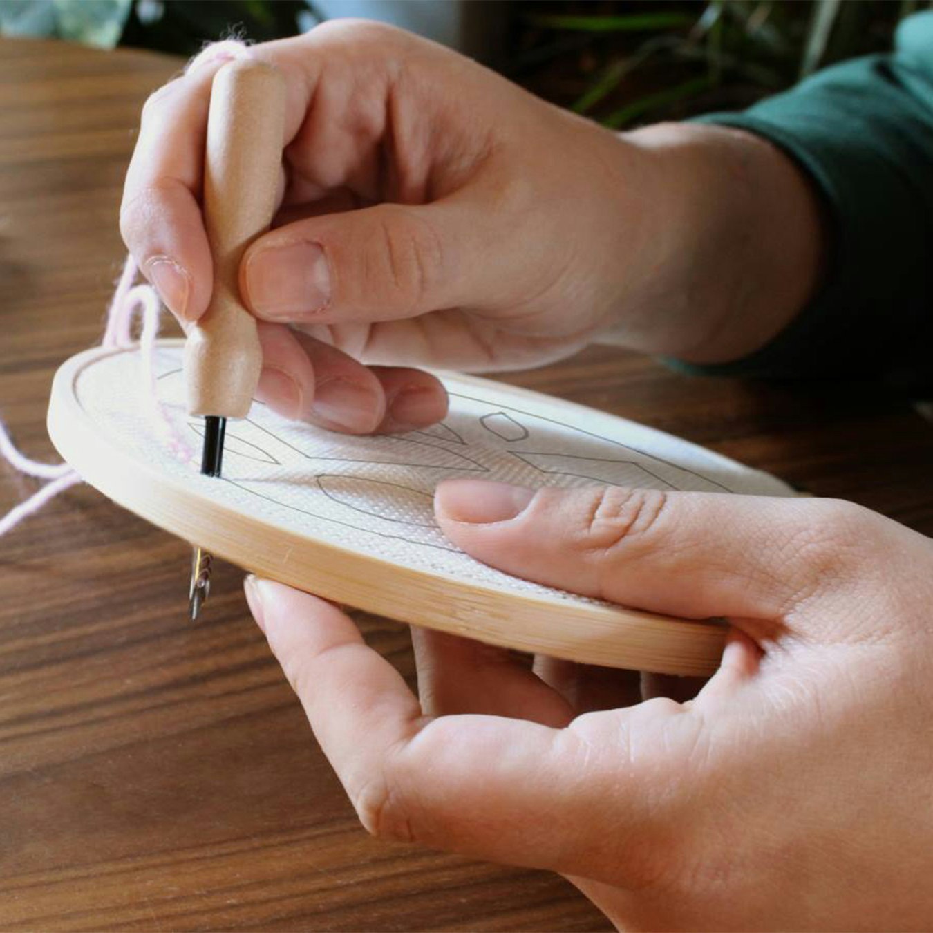 Needle & Hoop - Punch Needle Kit by SUCK UK