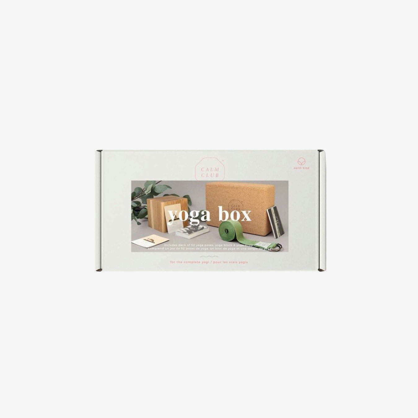 Yoga Box - Yoga Cards & Block Set by SUCK UK