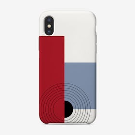 Abstract Two Phone Case