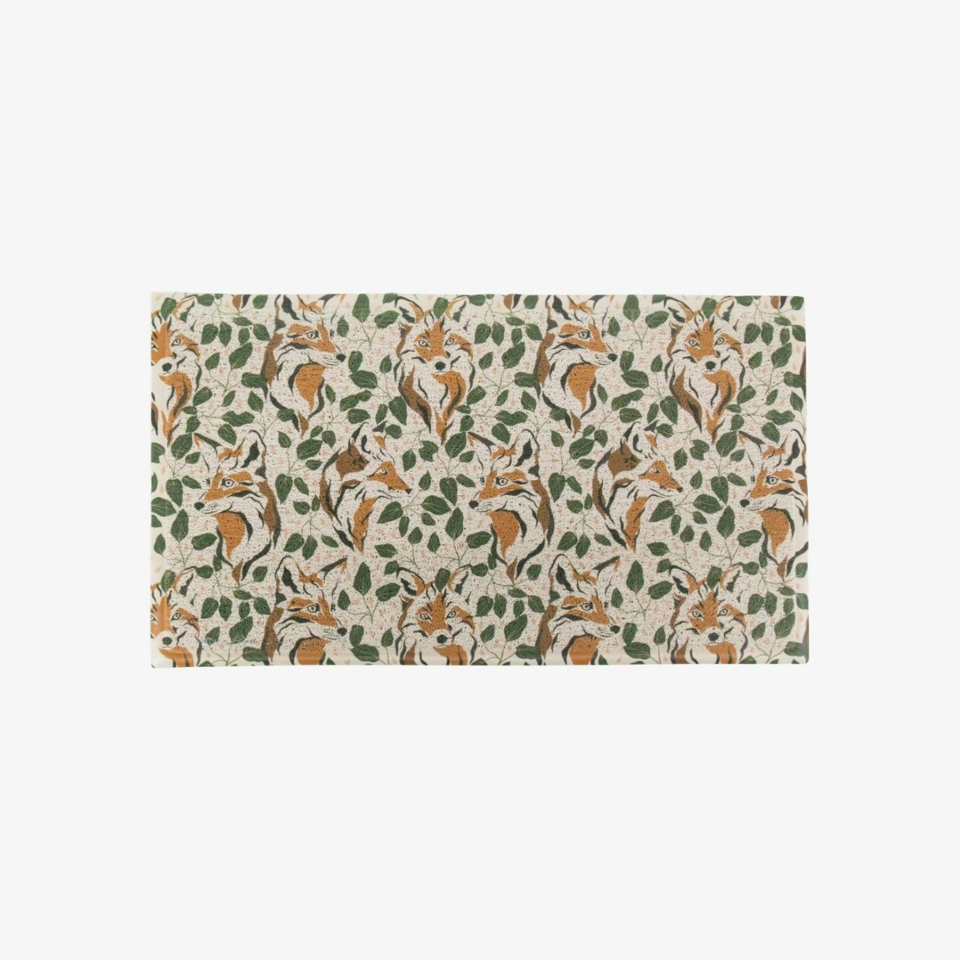 Beige Fox Doormat by Artsy Mats