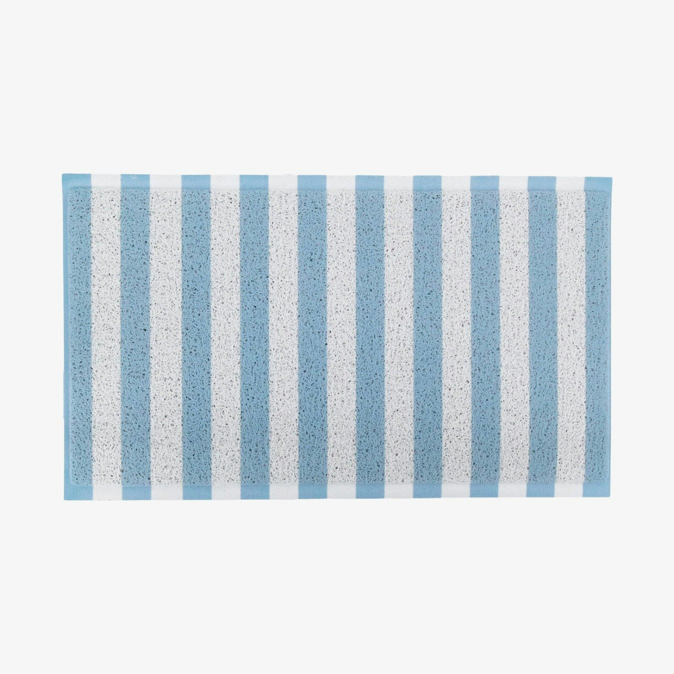 Blue Striped Doormat by Artsy Mats
