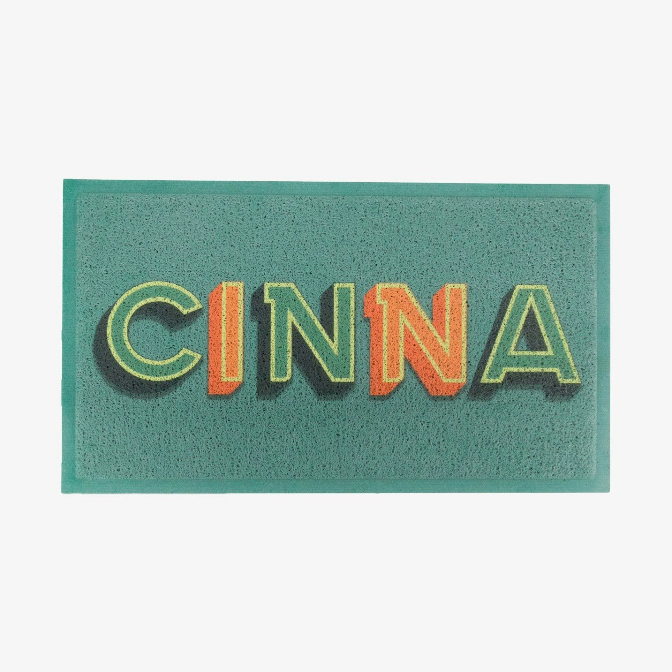 Green Cinna Doormat by Artsy Mats