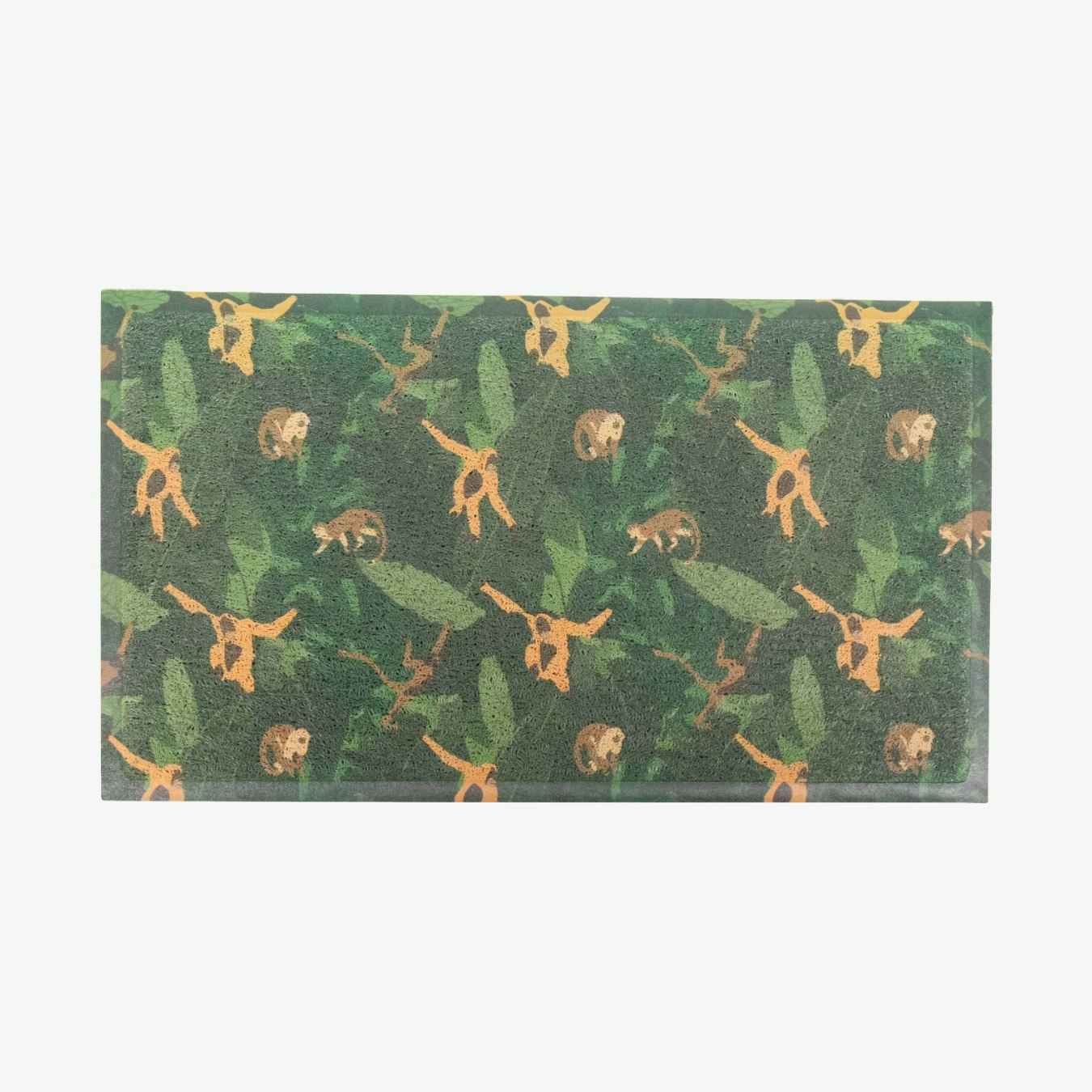 Green Monkey Jungle Doormat by Artsy Mats