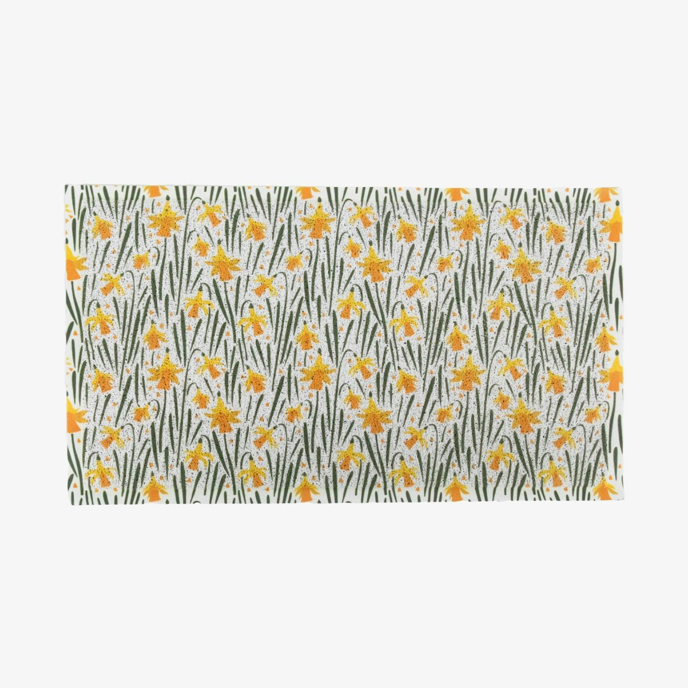 Yellow Daffodil Doormat by Artsy Mats