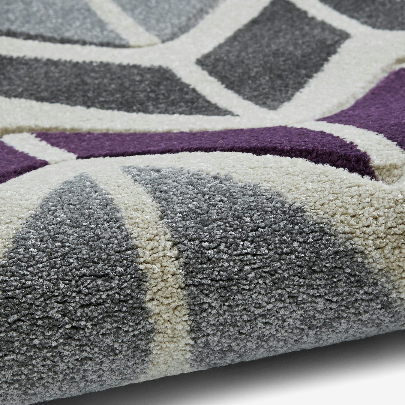 Matrix Camillo Rug Grey Purple By Think Rugs Fy Matrix Camillo Rug Grey Purple By