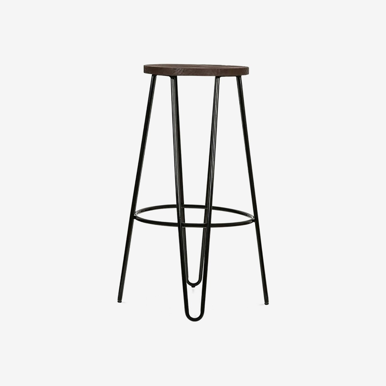 Hairpin Metal Leg Kitchen Stool